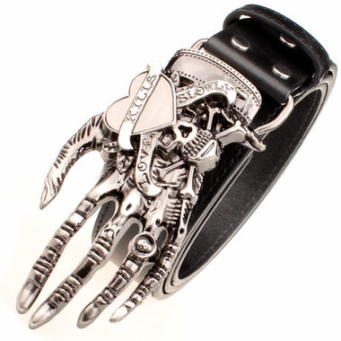 Rock Skull Buckle