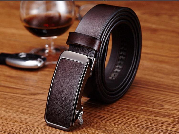 Casual Strap With Brown Color Belt