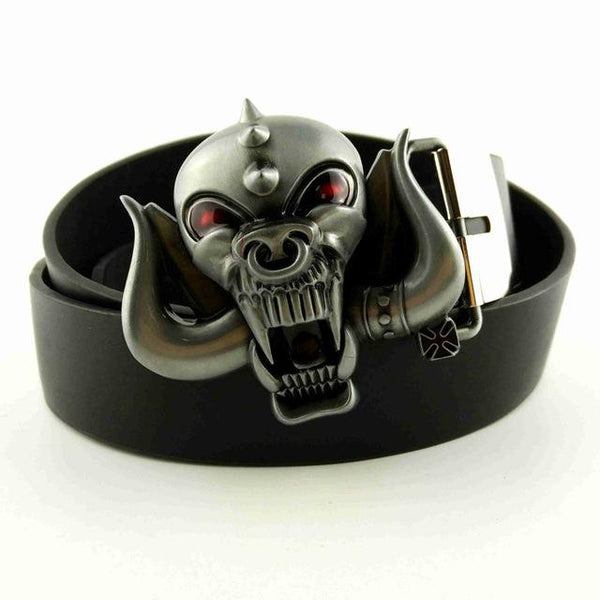 3D Motorhead Belt Buckles