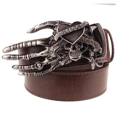 Rock Skull Buckle