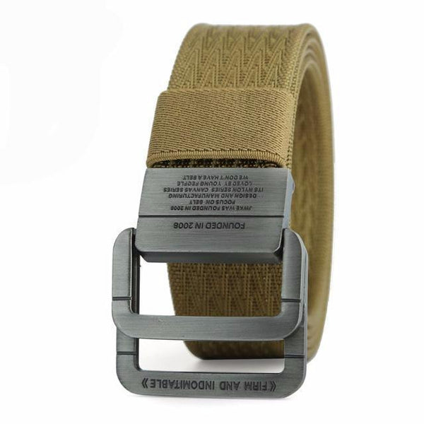 Double Ring Buckle Canvas Belt
