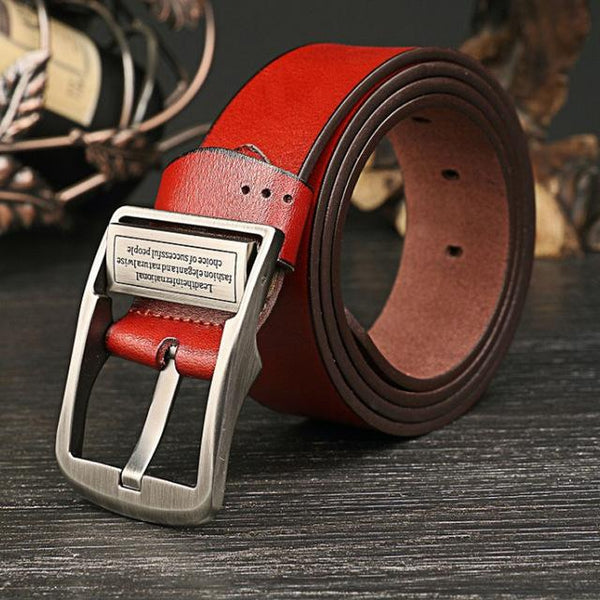 Casual Genuine Leather Waist Belt